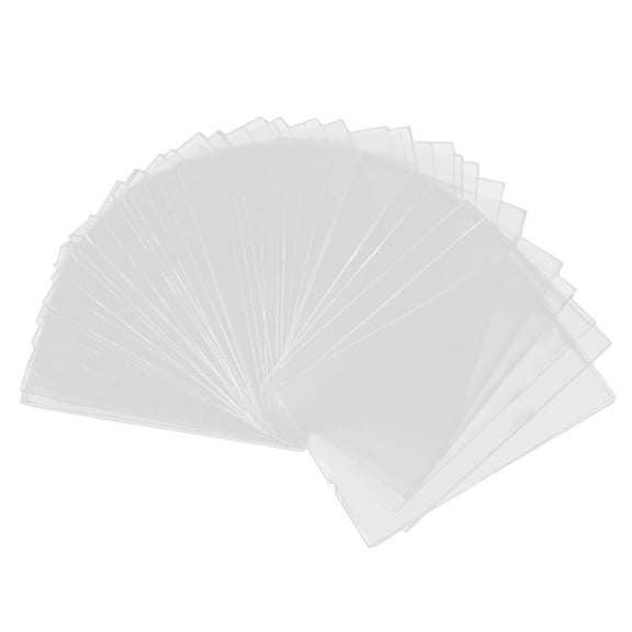 100Pcs Tarot Card Sleeve PP Trading Card Holder Clear Protective Sleeves Holder for Baseball Card Sport Cards Game Card