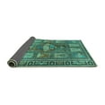 thumbnail image 2 of Ahgly Company Indoor Rectangle Animal Turquoise Blue Traditional Area Rugs, 7' x 10', 2 of 4