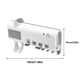 thumbnail image 5 of Advancent Soporte para cepillo de dientes UV, esterilizador, exprimidor de de dientes, dispensador con pantalla LED, Timming, desinfección, Juegos de accesorios de baño, 5 of 6