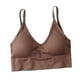 thumbnail image 1 of Sujetador De Bienestar Para Mujer Sujetador Deportivo Tirantes Finos Bralette Café Sunnimix Chaleco Bralette para mujer, 1 of 7