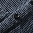 thumbnail image 5 of Men's Shawl Collar Cardigan Sweater Button up Merino Wool Sweater, 5 of 5