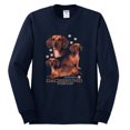 thumbnail image 2 of If It's Not a Dachshund It's Just a Dog Gift | Mens Dog Lover Long Sleeve T-Shirt, Navy, 2XL, 2 of 3