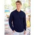 thumbnail image 4 of SpotShield 5050 Long Sleeve Polo, 2XL, Forest Green, 4 of 7