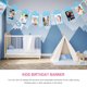 thumbnail image 3 of unbranded Banner Azul Para Fotos Cumpleaños Primer Año Interior Y Exterior, 3 of 5
