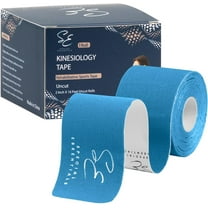 Special Essentials Kinesiology Tape - Premium Cotton Waterproof Sports Tape for Targeted Muscle Support, Pain Relief, & Enhanced Performance 20 Count, 10” Precut & Uncut Strips