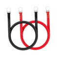 thumbnail image 2 of jiaping 2 Pieces Generic 5 AWG Battery Cables Battery Cables for Solar 30cm, 2 of 8