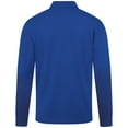 thumbnail image 3 of Men's Levelwear Royal Buffalo Sabres Heron Insignia Core Quarter-Zip Jacket, 3 of 3