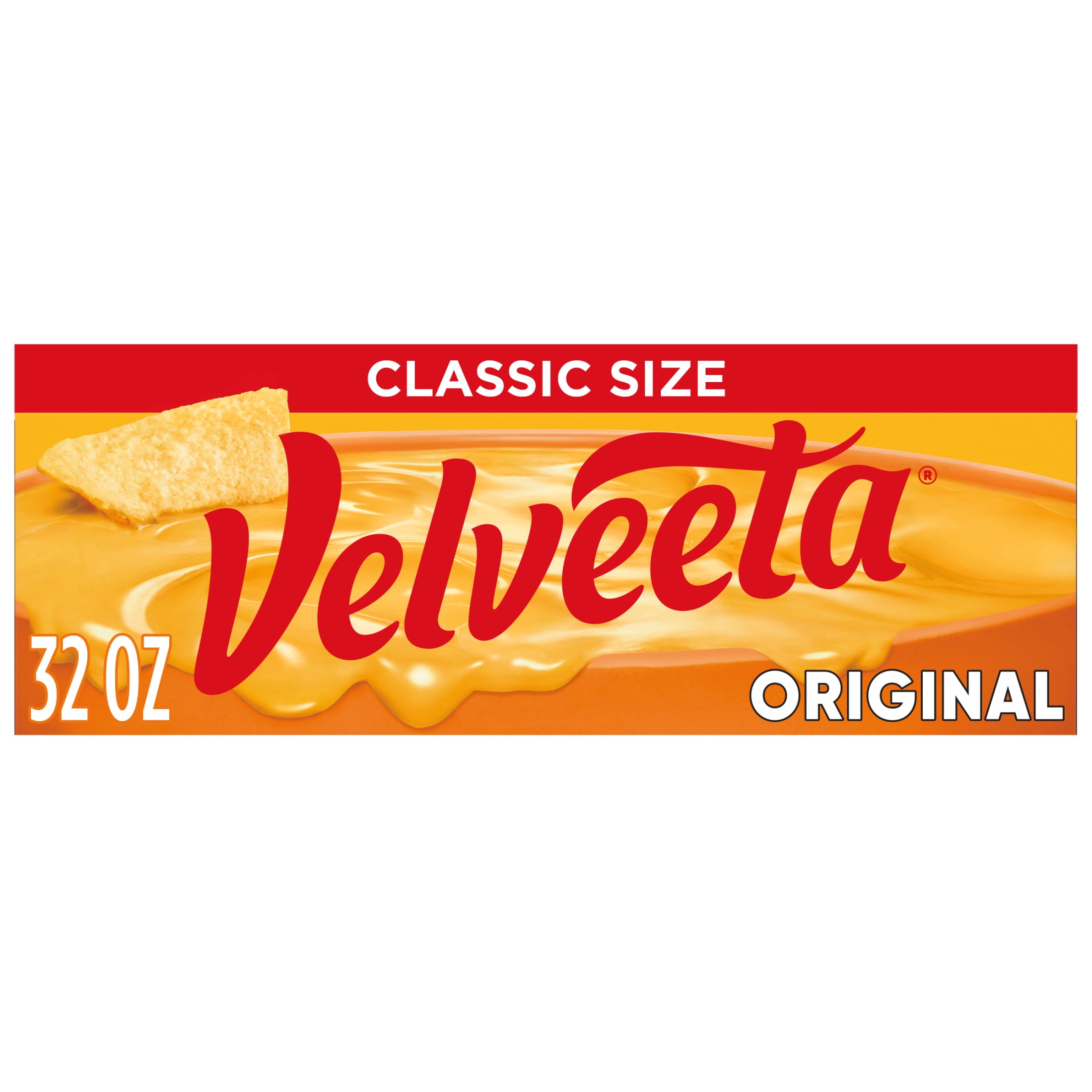 Velveeta 2% Milk Reduced Fat Melting Cheese Block, 32 oz, Made