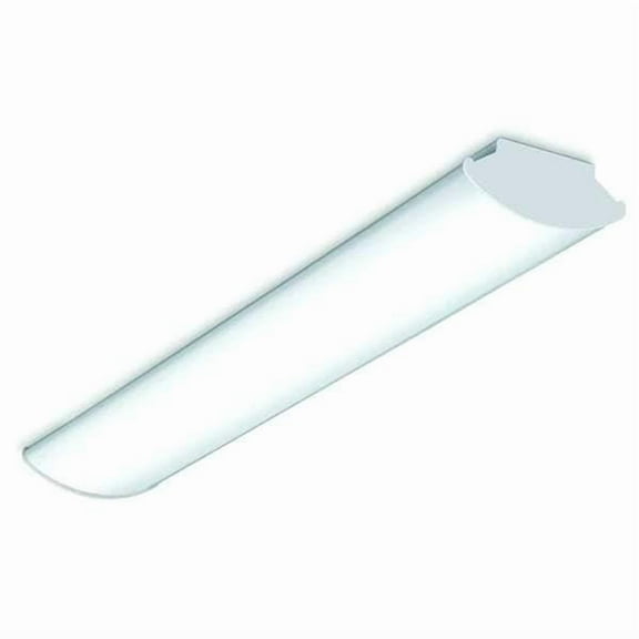 Columbia Lighting LED Wraparound Fixture,4 ft L,4872 lm RLW4-35ML-FAW-EDU