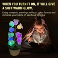 thumbnail image 5 of Handmade Knitted Bell Orchid with LED Lights Potted Plant, 5 of 5