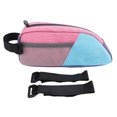 thumbnail image 2 of Bolsa Impermeable Para Cuadro Bicicleta, Bolsa Tubo Superior Capacidad De 0,8L 3 Cierres Ajustables Ergonómica Y Delgada Triangular Cuadro Para Bicicletas, 2 of 7