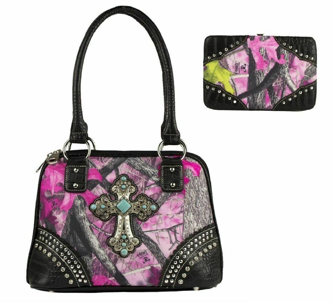 camo purse and wallet set