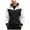 White, variant on UAYOTSE Mens Color Block Fleece Full Zip Hooded Jacket Drawstring Long Sleeve Hoodie for Street Wear and Daily Training