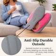 thumbnail image 6 of Dearfoams womens Leslie Washable Memory Foam Terry Clog With Wide Widths, 6 of 6