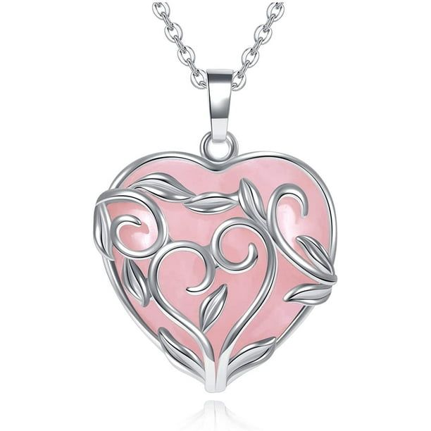 Pink quartz shop jewelry