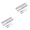 thumbnail image 3 of Minnieouse Micro Nail Beads Crystal Rhinestones Professional DIY Stone Versatile Usages Eye-catching Gravel Supplies for Home Use AB pinza plateada 2 2Conjunto, 3 of 6