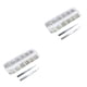 thumbnail image 1 of Vogacara Nail Pixie Beads Flatback Crystal Rhinestones Delicados suministros de bricolaje Usos versátiles Accesorio de manicura AB silver nipper 2 Type2 NO2 Vogacara CBP229806, 1 of 5