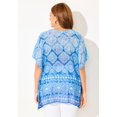 thumbnail image 4 of Catherines Women's Plus Size Georgette Peasant Poncho, 4 of 4