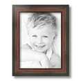 thumbnail image 2 of ArtToFrames 9" x 12" Honors Mahogany with Black Picture Frame, 9x12 inch Brown Wood Poster Frame (WOM-5154), 1 Pack, 2 of 6