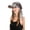Butterfly Cow Print, variant on Women's Chemo Headwear Brim Lightweight Beanie Hat Pre Tied Head Scarf Headwraps
