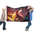 thumbnail image 2 of Grandes Héroes 6 Bandera impresa con temática, regalo perfecto para fanáticos, amigos y familiares, y adecuada para actividades al aire libre e interiores, decoraciones de fiesta. 60*90CM, 2 of 6