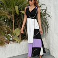 thumbnail image 3 of Geometry Vestido Sin Mangas Para Mujer, Traje De, Ropa De Cumpleaños, Verano, 3 of 5