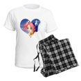 thumbnail image 4 of CafePress - Kitty D Women's Light Pajamas - Women's Short Sleeve Print T-Shirt and Pants Light Cotton Pajama Set, 4 of 7