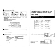 Kangaro Hd-1213 Heavy Duty Stapler
