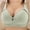 15-Green, variant on YWDJ Lace Bras for Women Push up Back Closures Comfy Bras No Wires Lounge Bras Adjustable Straps Full Coverage Wrap Comfortable Bras Padded Comfortable Bras Solid Bras Wine 40