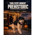thumbnail image 3 of Pet Dinosaur Costume, Soft Plush T-Rex Skeleton Halloween Costume for Dogs | Cosplay Clothes for Medium & Large Dog and Cats Funny Adorable Glow-in-the-Dark Dino Outfits Big Breeds For Party Family, 3 of 7