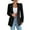 Black, variant on Lindreshi Jackets for Women Casual Fall Fashion Women's Color Long Sleeve Slim Tops Blouse Suit Outwear