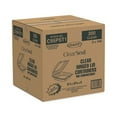 thumbnail image 6 of ClearSeal Hinged-Lid Plastic Containers 9.5 x 9 x 3, Clear, 100/Bag, 2 Bags/Carton, 6 of 6