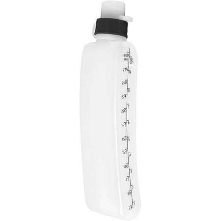 Squeeze Water Bottle - 330ml Curved Design Cup | with Dust-Proof Lid Curved Design Bicycle Water Bottle | for Travel Daily Backpacking Running Hiking Gym Workout