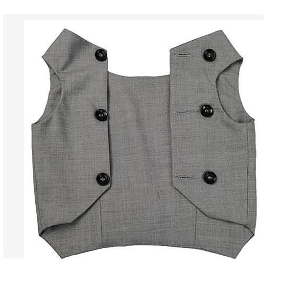 Tenue de Mariage pour Chien, Combinaison de Fête de Mariage pour Animaux, Costume de Princesse Chien avec Nœud Papillon, Chemise à 4 Pattes et Gilet pour Noël, Saint-Valentin, Anniversaire, Halloween