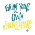 thumbnail image 2 of Barrett, Erin 15x15 Black Ornate Wood Framed with Double Matting Museum Art Print Titled - Bring Your Own Sunshine, 2 of 4