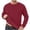 A-Wine, variant on Fanshiluo Men's Crew Neck Fleece Lined Sweatshirt, Long Sleeve Thermal Casual Pullover Top,Size XS-3XL