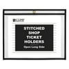 C-Line Shop Ticket Holders, Stitched, Sides Clear, 50", 11 x 8 1/2, 25/BX