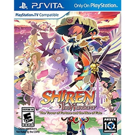 Shiren the Wanderer: Tower of Fortune & Dice of Fate, Aksys Games, PS Vita, 853736006095