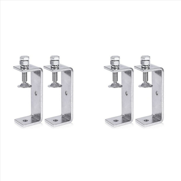 Abrazadera Abrazadera de Alta Resistencia Abrazadera en C de Metal Abrazadera en C para CarpinteríA con Apertura de MandíBula (130 Mm), 4 Piezas