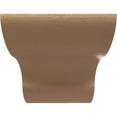 thumbnail image 2 of 7"W x 14"D x 7"H Wide Carmel Rough Cedar Woodgrain TimberThane Corbel, Primed Tan, 2 of 6