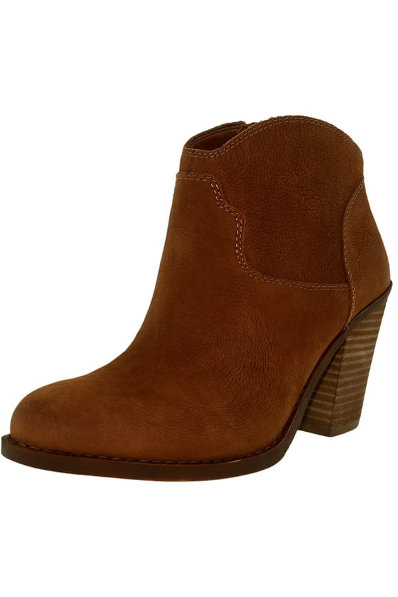 Women's Eller Suede Leather Toffee Ankle-High Boot - 7.5M