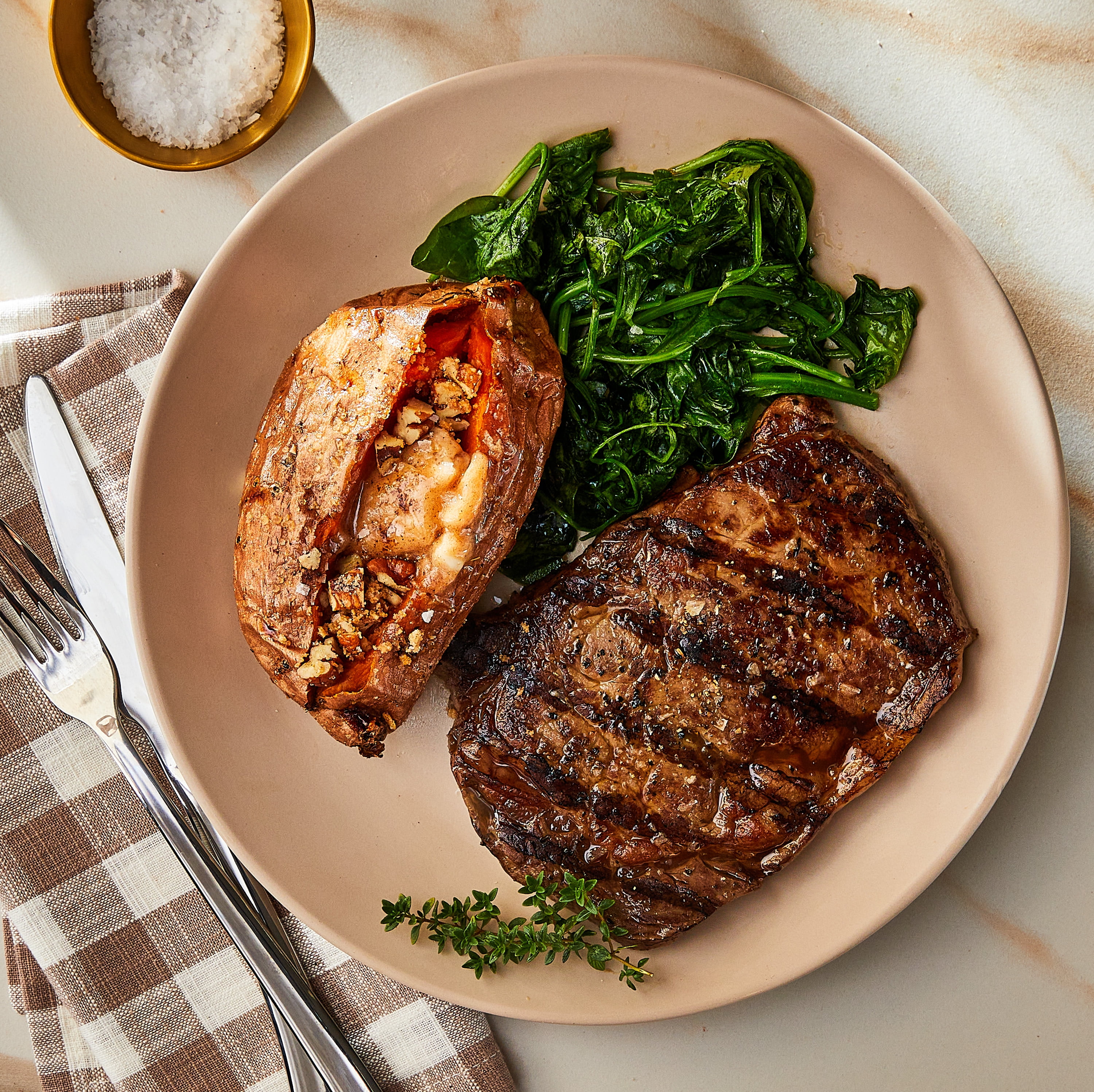 Marketside Grass-Fed Beef Ribeye Steak, 0.625 - 1.5 lb