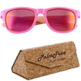 thumbnail image 1 of Anteojos Modernos VentDepot Free Spirit Pink UV400 Policarbonato Madera de Bambú, 1 of 1