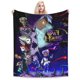 thumbnail image 1 of Manta de franela cálida y acogedora con diseño de búhos para sala de estar, dormitorio, cama, sofá, coche, mantas de vellón para todas las estaciones, regalos para niños, adolescentes y adultos, 40 x, 1 of 8