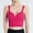 Hot Pink, variant on Under $ 5 Padded Racerback Low Pink Women's Nylon Underwear Bra (L)
