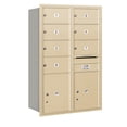 thumbnail image 4 of SALSBURY INDUSTRIES 3713D-07ZRP Horiz Mailbox,Prvt,9Dr,Bronze,RL,48in, 4 of 4