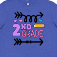 thumbnail image 4 of Inktastic School 2nd Grade with Arrows Youth T-Shirt, 4 of 5