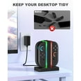 thumbnail image 5 of Daenfyy Switch Controller Charger for Nintendo Switch 2, Charging Dock for Joy-Pads with Charging Indicator, Dock Station for Joy Cons with USB Type-C Charging Cable, 5 of 8