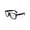 Clear, variant on FEISEDY Women Retro Polarized Sunglasses Classic 80s Men Sunglasses Trendy UV400 B1858