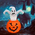thumbnail image 2 of Halloween Pumpkin Lanterns with LED Lights for Halloween Indoor CUTICAT Linternas de calabaza, 2 of 7